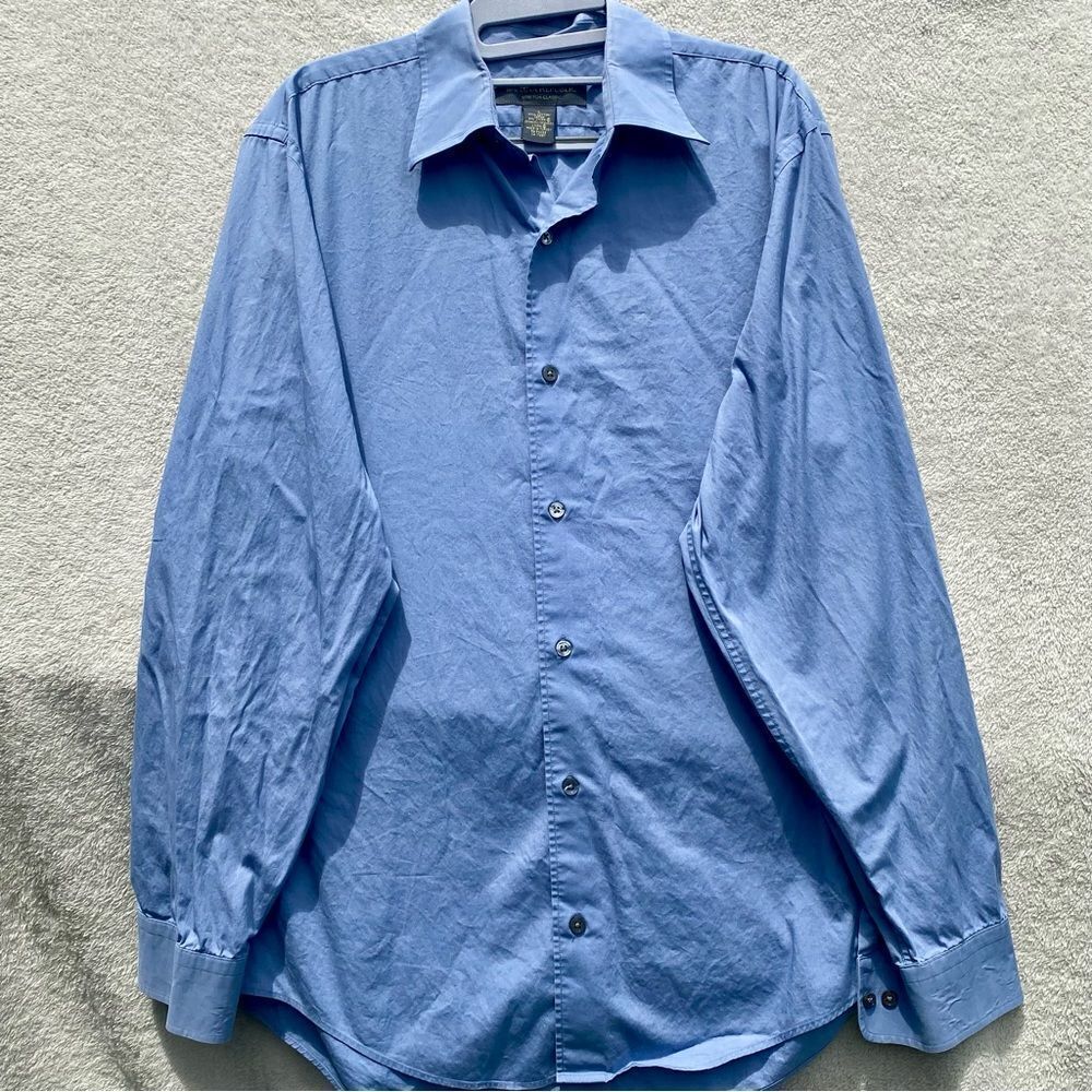 Banana Republic Mens dress shirt, Size L stretch classic used great condition